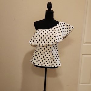 Boston Proper size 12 one shoulder stunner